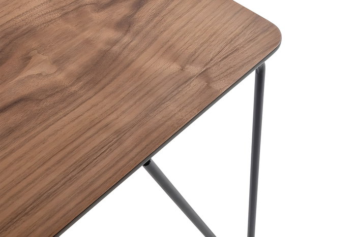 Hanah Home Juego de mesas nido Ren - Walnut
